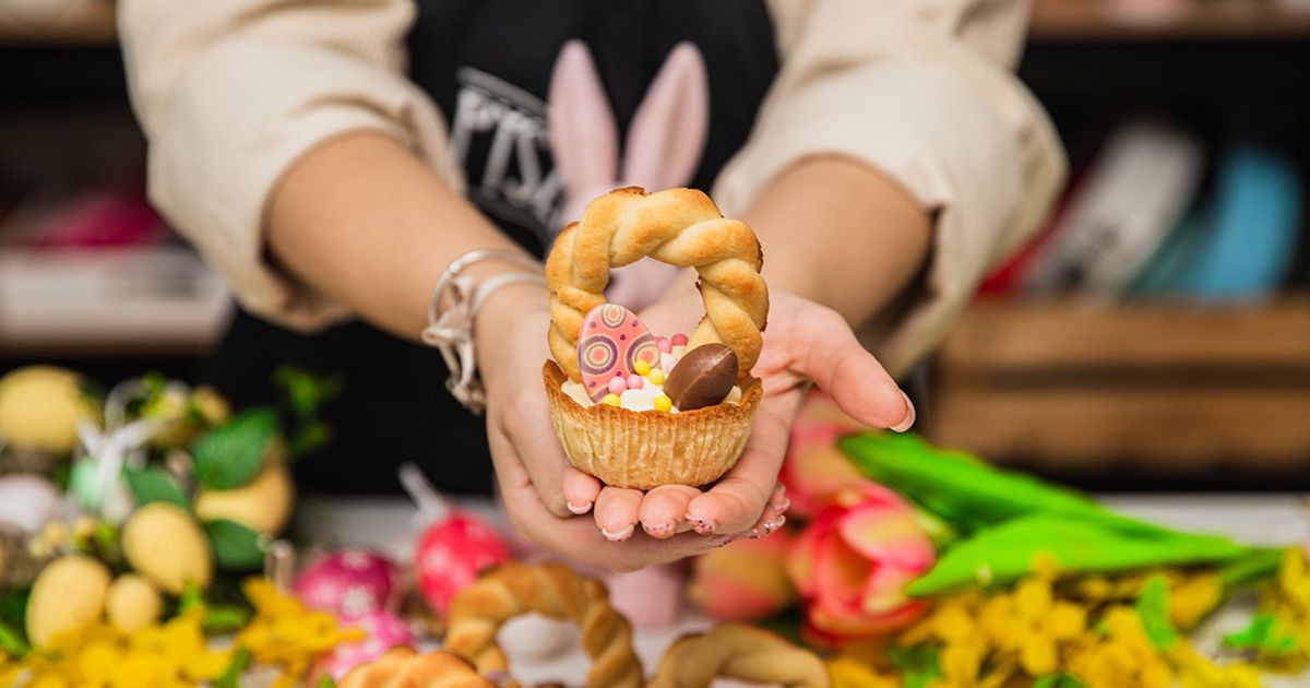 Chrupiące koszyczki z aksamitnym kremem. Lepiej od razu zrób podwójną porcję, bo szybko znikają