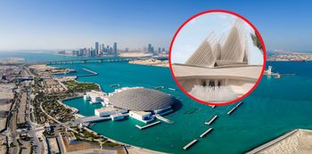 Ta budowla to perła. Pięć stalowych skrzydeł tworzy koronę