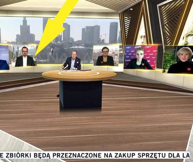 "Jaki symboliczny obrazek". Zwróćcie uwagę na marynarki polityków