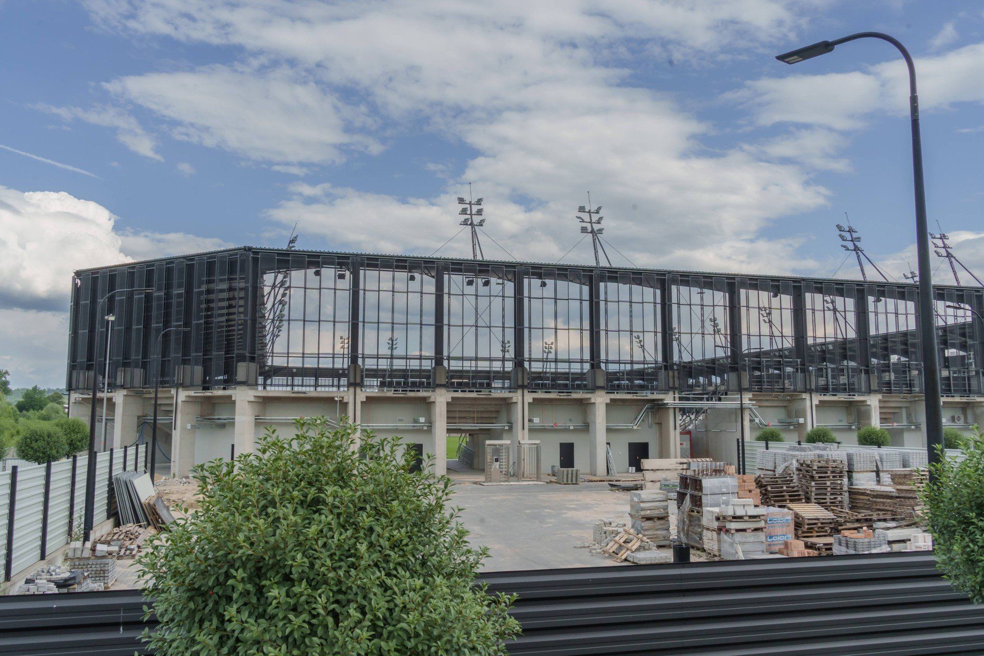 12.07. 2025 Stadion Sandecja Nowy Sącz, budowa

fot.Damian Radziak/ Gazeta Krakowska