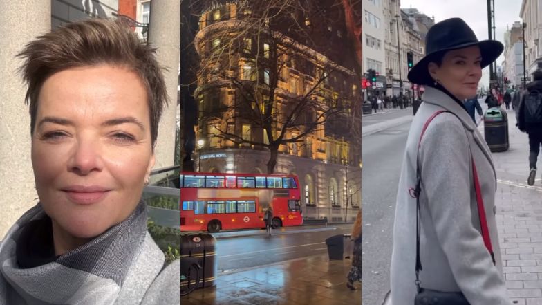 Monika Richardson odwiedziła córkę w Londynie