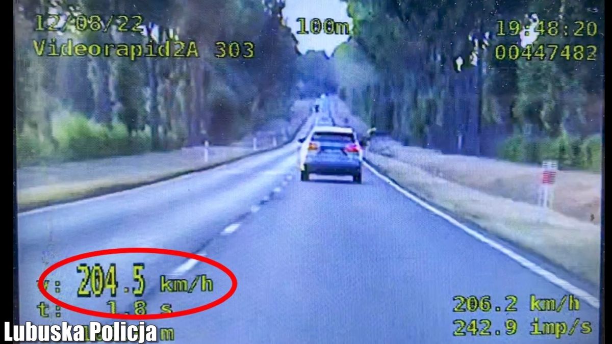 Kierowca lexusa przesadził