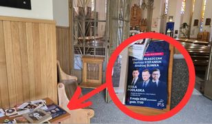 Ulotki PiS w kościele. Radny KO oburzony