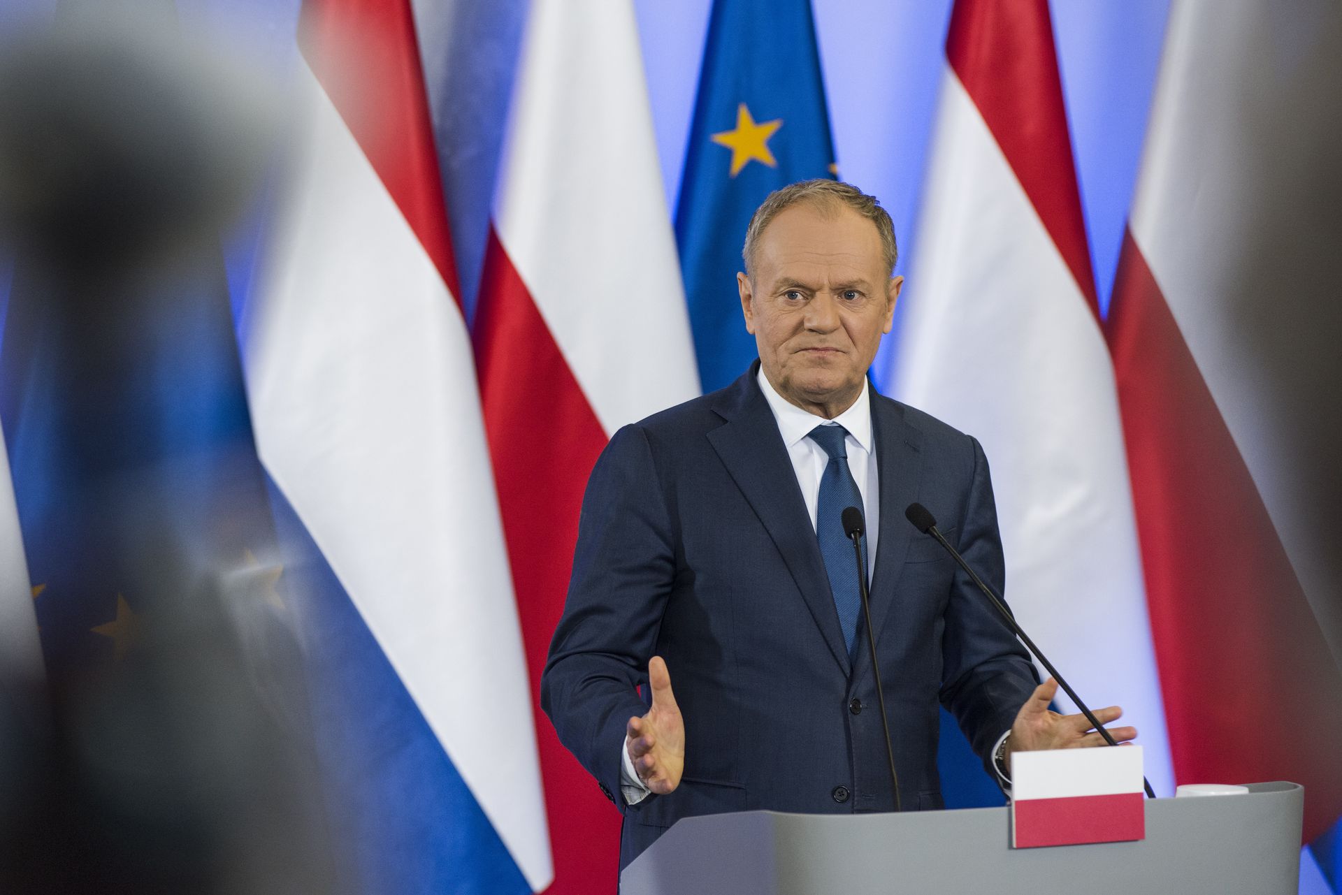 Pracownicy szpitala reagują na słowa Tuska. Chodzi o szpital w Lesku