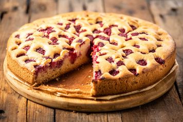 Placek z wiśniami – idealny do popołudniowej kawy