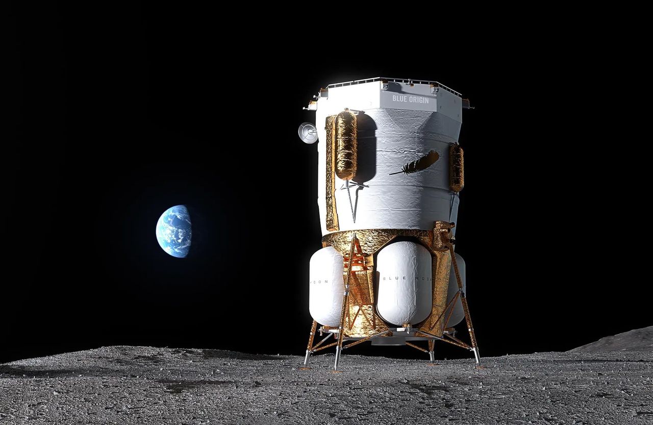 Prace nad lądownikiem Blue Moon trwają. Kiedy będzie gotowy?