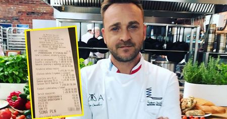 Poszła do nowej restauracji Mateusza Gesslera. Suma z paragonu powala