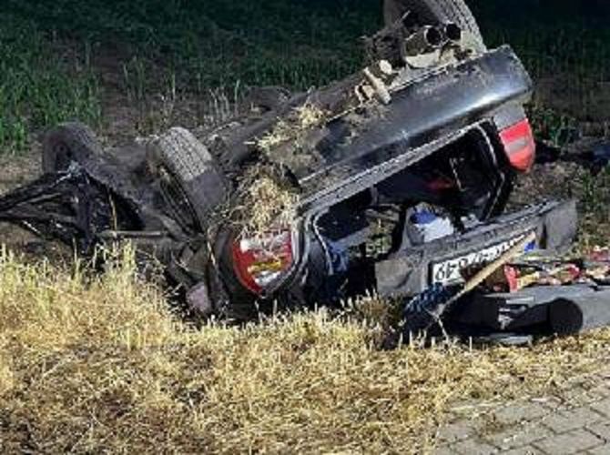Wypadek nastolatków w Starej Krobii