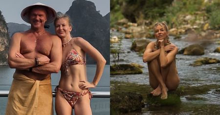 Edyta Pazura pokazała PÓŁNAGIE zdjęcie. Internauta: "Odpie*dala ci już równo". Cezary ruszył z ripostą