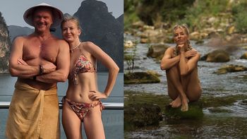 Edyta Pazura pokazała PÓŁNAGIE zdjęcie. Internauta: "Odpie*dala ci już równo". Cezary ruszył z ripostą