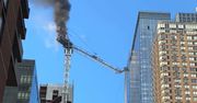 Dźwig uderzył w wieżowiec. Dramat w Nowym Jorku