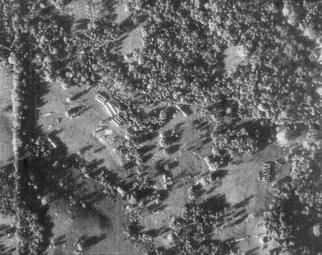 Zdjęcie lotnicze, które ujawniło obecność na Kubie radzieckich rakiet