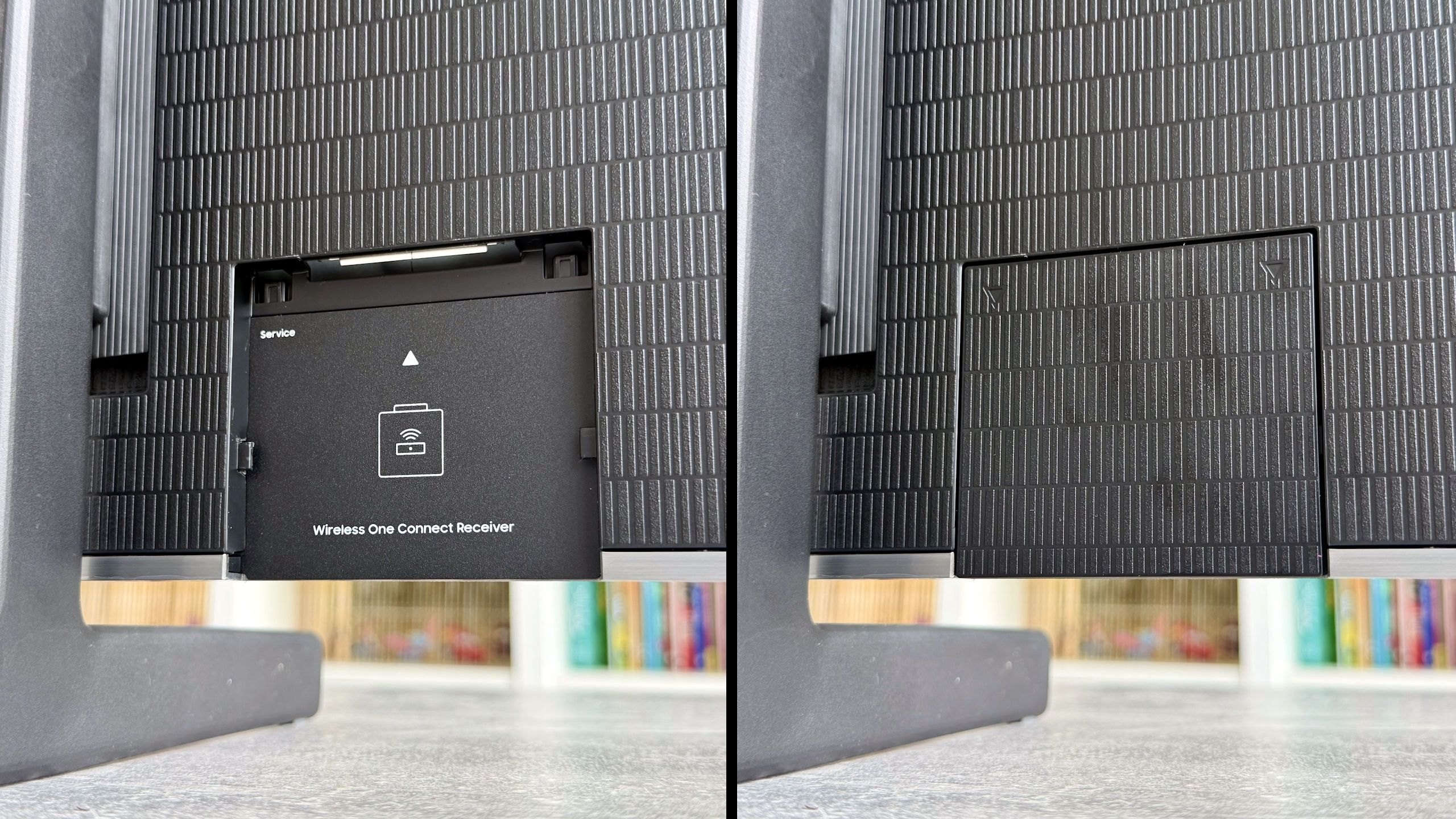 Samsung OLED S99H - miejsce na moduł bezprzewodowy