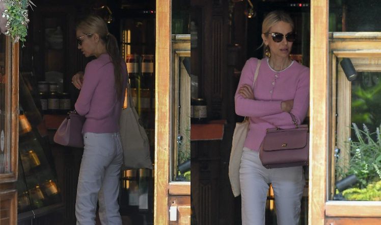 Magdalena Ogórek została "przyłapana" w cukierni
