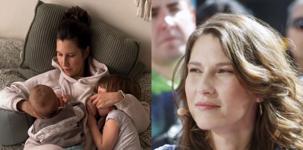 Kamila Kamińska karmi piersią półrocznego synka i 5-LETNIĄ CÓRKĘ. "Zostałam mamą długokarmiącą. Hurra!" (ZDJĘCIA)