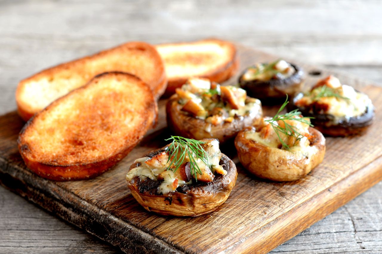 Stuffed mushrooms