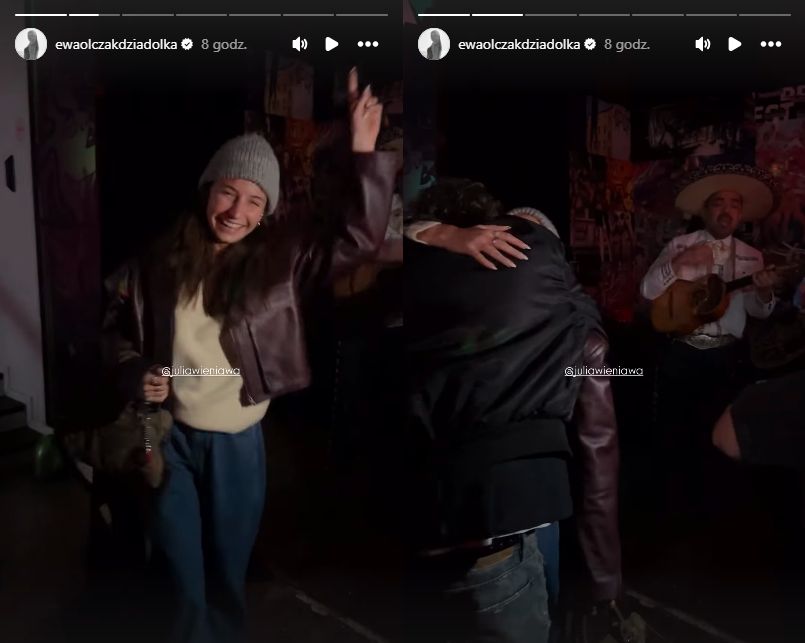 Impreza-niespodzianka dla Julii Wieniawy