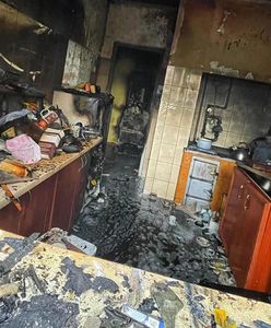 Wybuch gazu w domu wielorodzinnym. Ranne dwie osoby