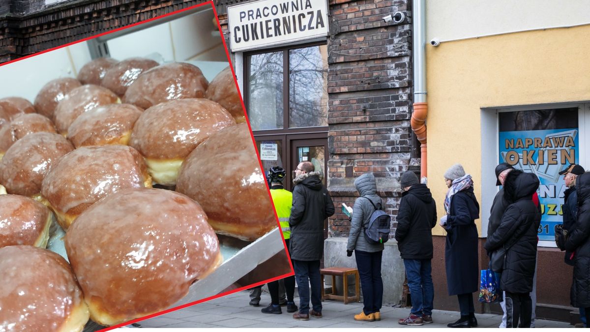 Tłusty czwartek. Na Górczewskiej co roku kolejka po pączki