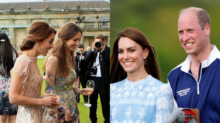 Księżna Kate spędziła weekend z rzekomą kochanką Williama