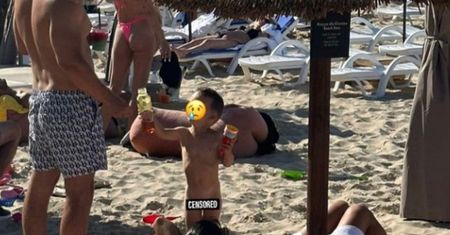 Zdjęcie znad Bałtyku. Nagie dziecko może paść ofiarą nie tylko pedofila