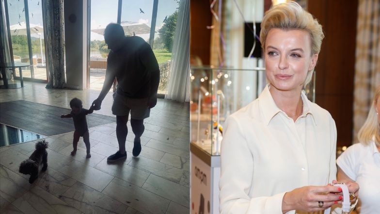 Katarzyna Sokołowska chętnie relacjonuje postępy swojego syna