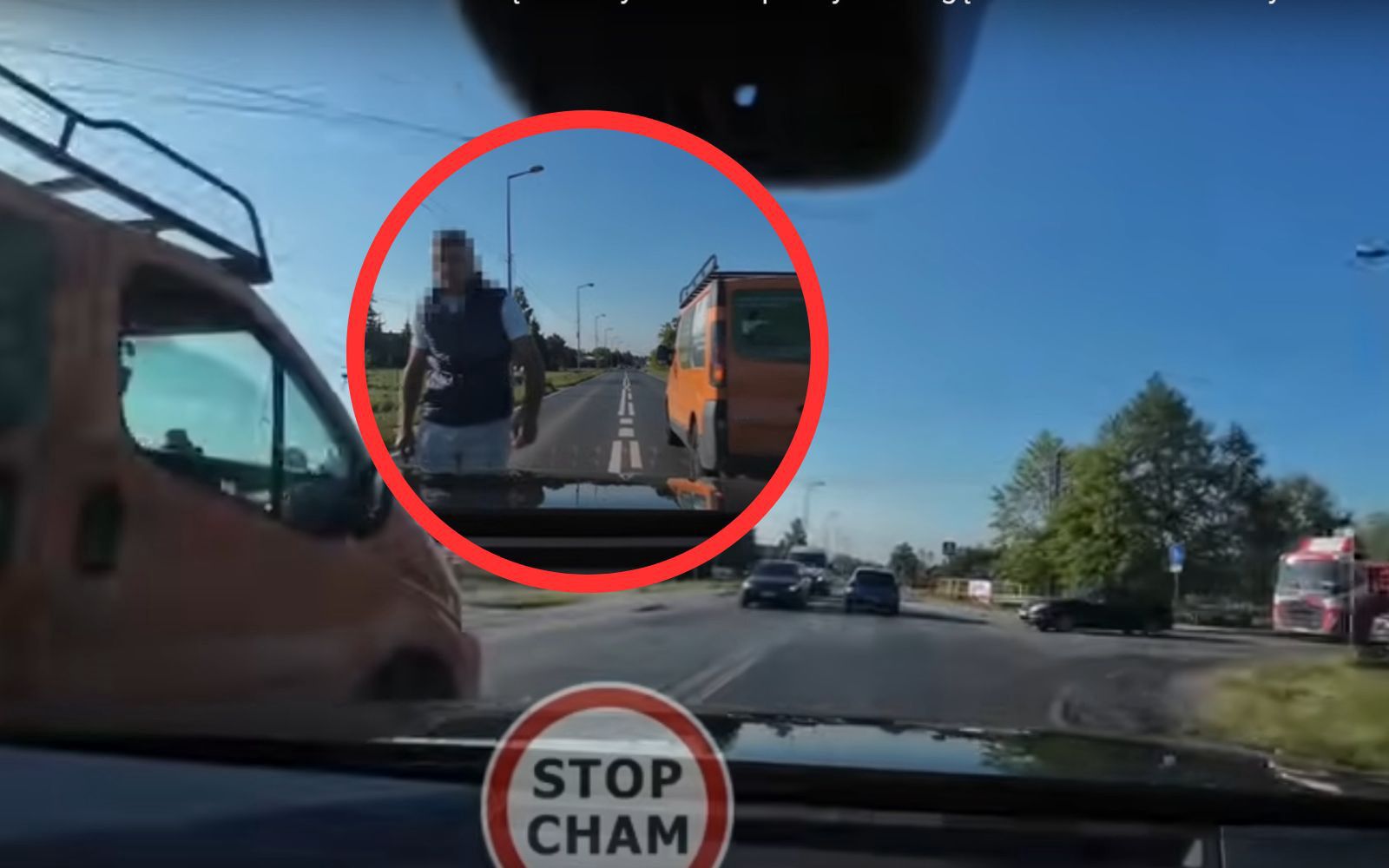 Nagranie z Mazowsza. Drogowy szeryf w akcji
