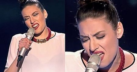 Ormianka śpiewa "Dziwny jest ten świat" w ukraińskim "The Voice"!