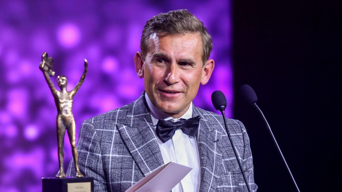 Robert Korzeniowski brylował na Telekamerach z małżonką u boku 