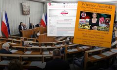 Pałac upomina Senat. W tle promocja książek o prezydencie