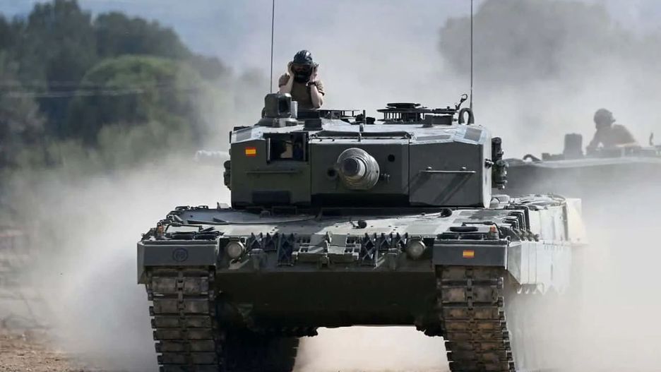 Hiszpańskie czołgi Leopard 2A4