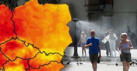 Czerwono na mapach Polski. Znamy datę uderzenia potężnego gorąca