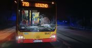 Leszno: Zderzenie autobusu miejskiego i auta z jeleniem. Zwierzę zginęło na miejscu