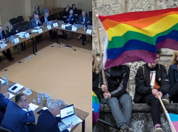 Radny PiS próbował rozwinąć skrót LGBT: "Lesbijki, geje, bio coś tam"