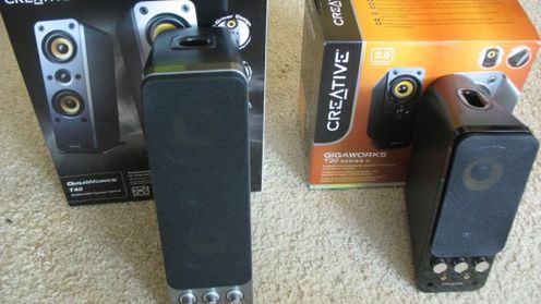 Test głośników Creative GigaWorks T20 Series II i T40 1