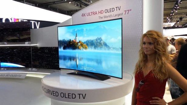 Gadżetomania na IFA 2013: największy na świecie, zakrzywiony telewizor LG OLED TV 4K [wideo]