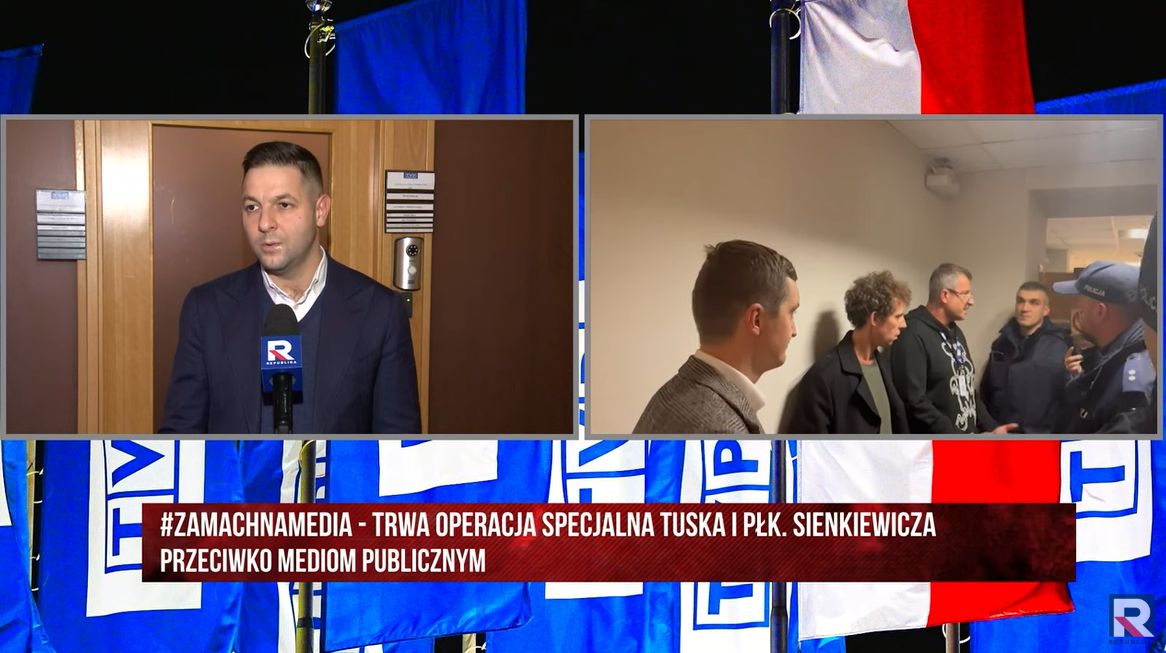 Patryk Jaki psioczy po angielsku na zmiany w Telewizji Polskiej