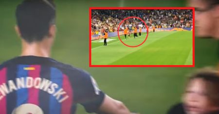Młody kibic ruszył do Lewandowskiego. Zobacz reakcję Polaka