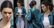 #TRENDY: Kendall Jenner w jedwabnej koszuli