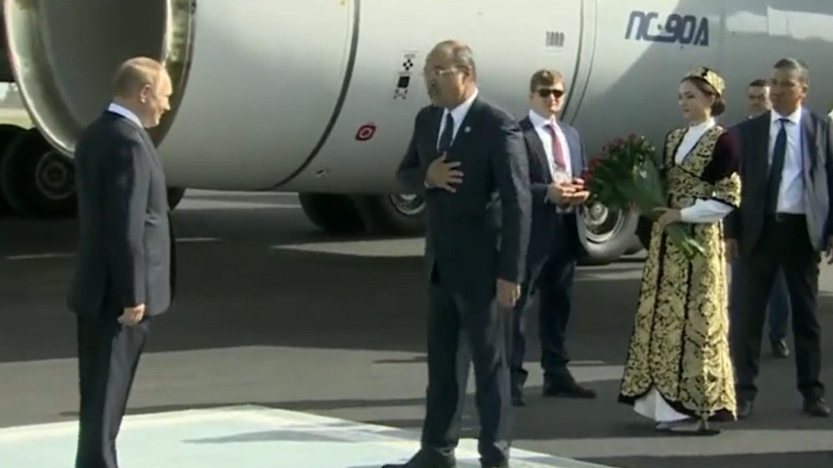 Zachowanie Putina zostało szeroko skomentowane