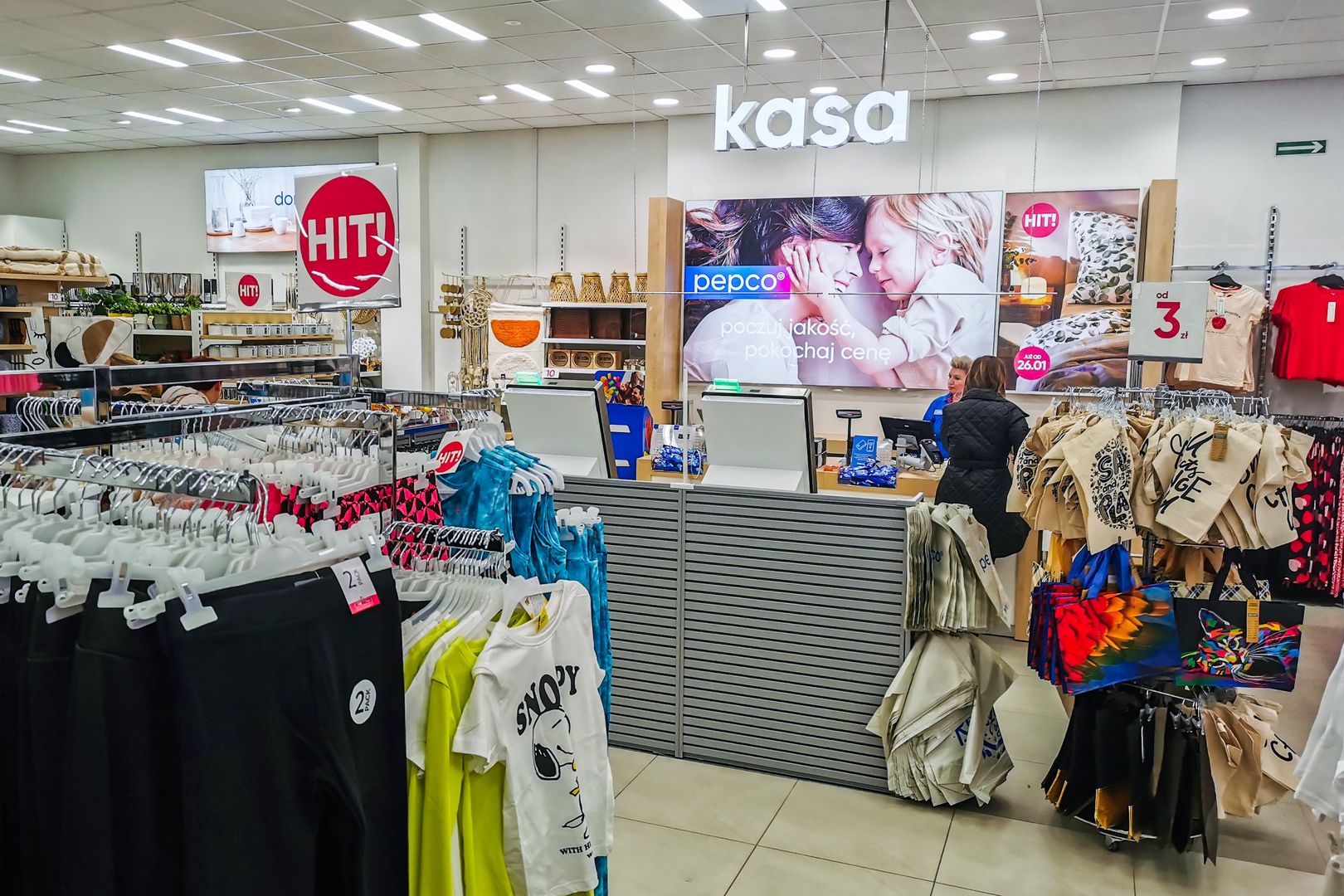Pepco store in Krakow, Poland on January 18, 2023. (Photo by Beata Zawrzel/NurPhoto via Getty Images)