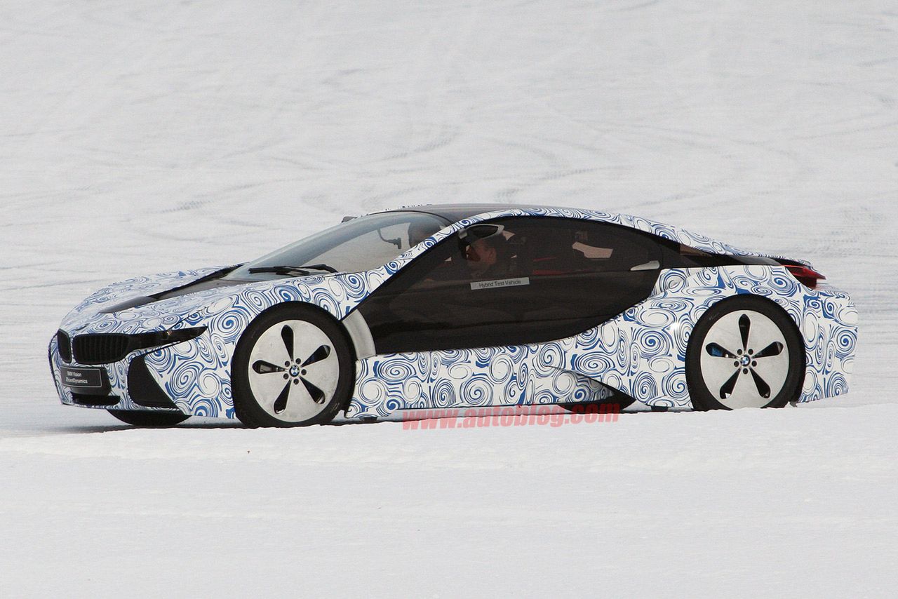 BMW i8 - szpiegowskie