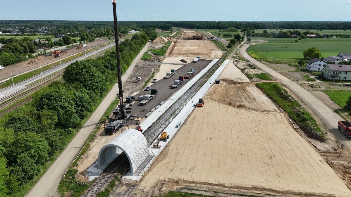 Postęp prac na budowie trasy S19 Lublin - Lubartów