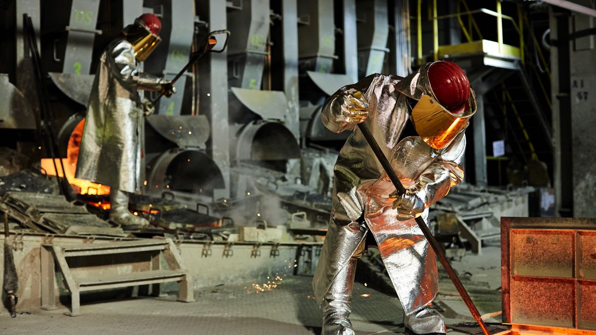 Copper Production at KGHM Polska Miedz SA Smelting Plant
Bloomberg
fabrication, polish, employment, european, work, manufacture, mines, natural resources, mining, jobs, e.u., eu, metals, industries, emea, euro members, labor, labour, business news