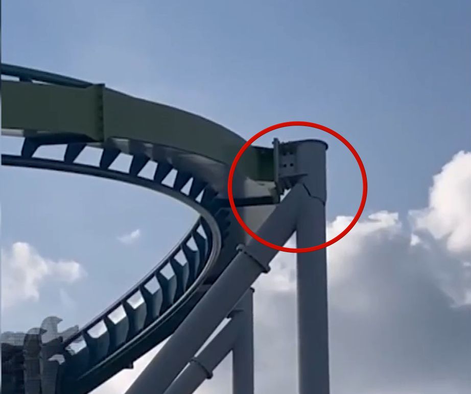Przerażające sceny w parku rozrywki. "Nagrywałem wideo, ale ręce mi się trzęsły"