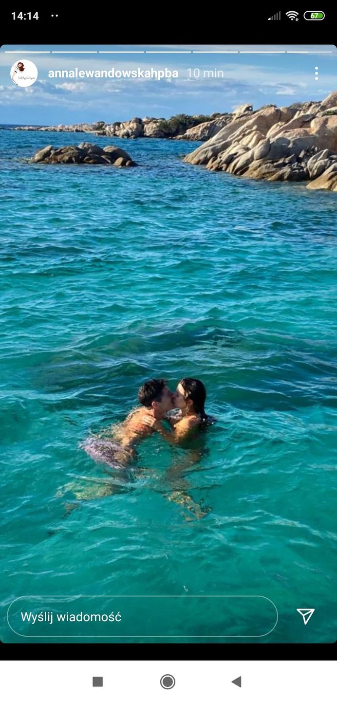 Anna i Robert Lewandowscy