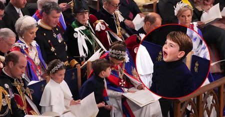W nosie ma etykietę. Synek księżnej Kate znowu dokazywał