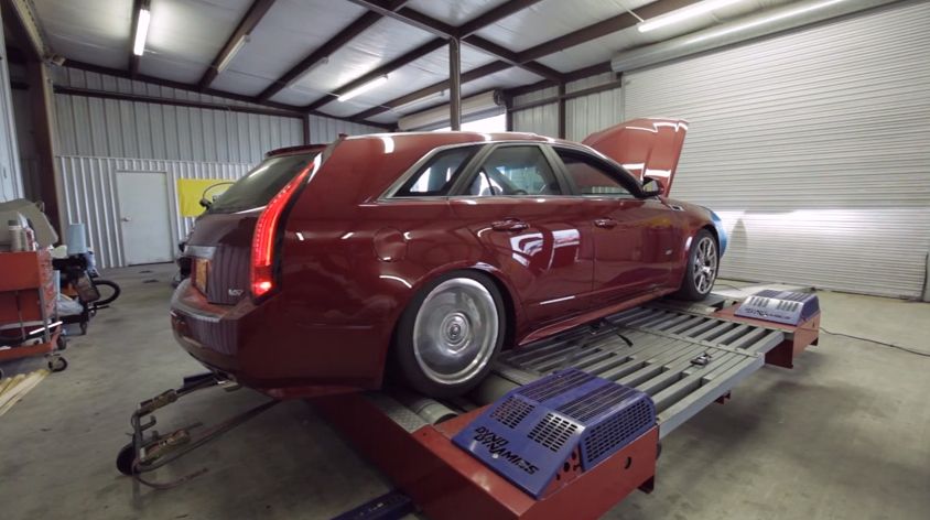 Hennessey Cadillac CTS-V i 1000 KM!