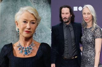 Nowa dziewczyna Keanu Reevesa jest mylona z... Hellen Mirren. Aktorka komentuje!