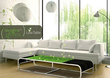 Oxygen of Green - stół, który oczyści domową atmosferę